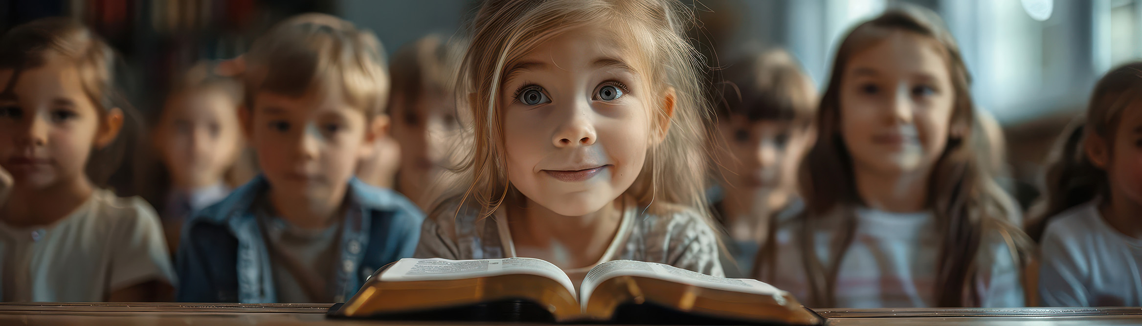 school with children